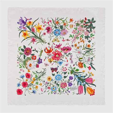 gucci foulard flora|Gucci 101: The Flora Motif .